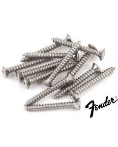Fender bridge mounting screws chrome 002-1422-049