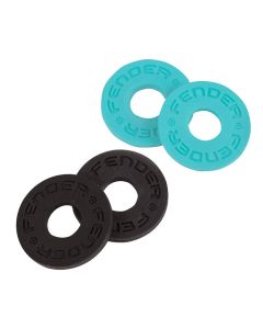 Fender genuine set Strap Blocks rubber black + deep blue 099-0819-010