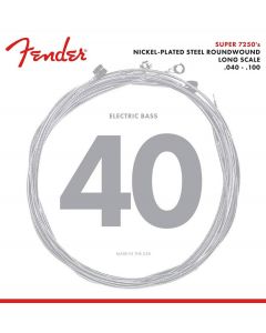 Fender Super 7250s string set electric bass 040-050-080-100 F-7250L