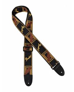 Fender 2" Strap Black Yellow Brown 099-0681-000