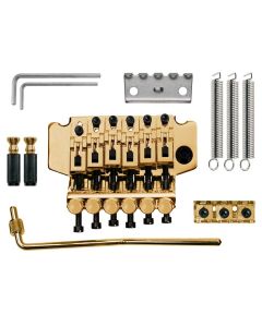 Licensed by floyd rose double locking tremolo gold TFR-203-G