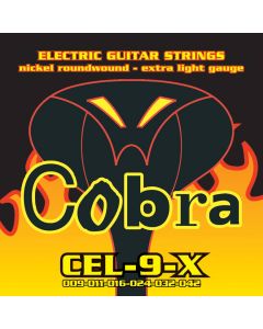 Cobra roundwound guitar strings 09-42 set CEL-9-X