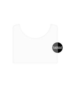 Flamenco adhesive guitar pickguard transparent PG-3-CL