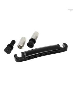Gotoh guitar tailpiece black with studs GTH16290