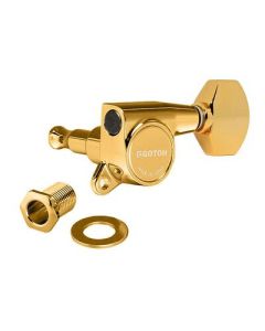 Gotoh SG381 guitar 3L + 3R machine head tuners gold set GTH13843