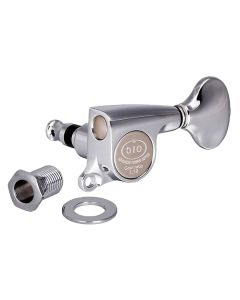 Gotoh SGS510Z machine head tuners with S5 buttons 3L + 3R chrome set GTH14936