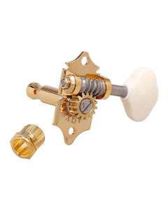 Gotoh SXB510V machine head tuners 3L + 3R gold with M6 buttons GTH15264