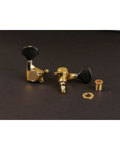 Gotoh tuners 3L + 3R gold black buttons SGL-510 Z-G
