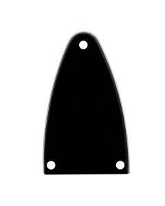 Guitar 3 hole truss rod cover 2ply black LRC-26-B