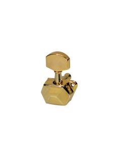 Guitar tuners 6 in line gold left handed lefty 059-GR