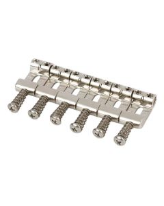 Highwood vintage stratocaster 10.5mm bridge saddles nickel with Recessed screws HG105-NI