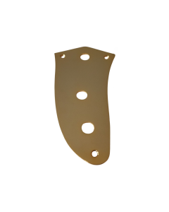 Jaguar guitar control plate gold fits CTS fender + screws
