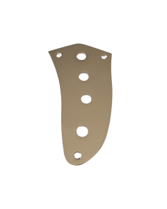 Jaguar guitar Kurt Cobain Left Hand control plate chrome