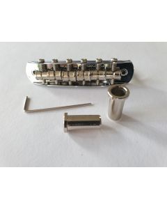 Jaguar Mustang Jazzmaster guitar bridge chrome 7.25" radius