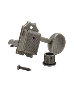 Kluson machine head tuners 6 in line antique relic for guitar "No Line" M6NLA