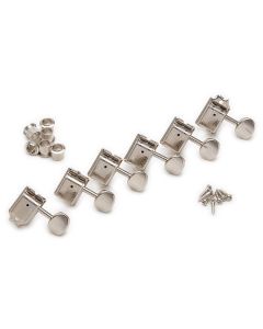 Kluson guitar tuners set nickel "Double Line" MC6LN