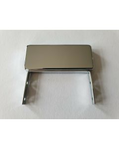 Mini Humbucker Jazz cover with legs nickel silver