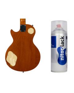 NitorLACK nitrocellulose paint DARK RICH MAHOGANY - 400ml aerosol