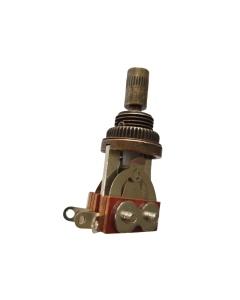 Relic aged antique brass 3 way guitar toggle switch