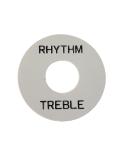 Rhythm treble cover toggle ring washer for guitar white / black