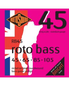 Rotosound Roto Bass string set electric bass nickel wound 045-065-085-105 RB45