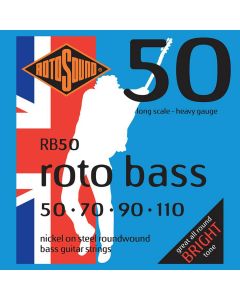 Rotosound Roto Bass string set electric bass nickel wound 050-070-090-110 RB50
