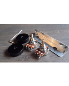 Jazzmaster Rhythm Roller Knobs & Bracket / Mini Pots kit 