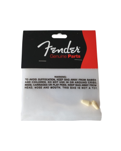 Set of 2 Fender stratocaster aged white switch tips 099-4938-000