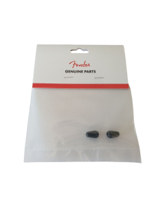 Set of 2 Fender stratocaster black switch tips 099-4939-000