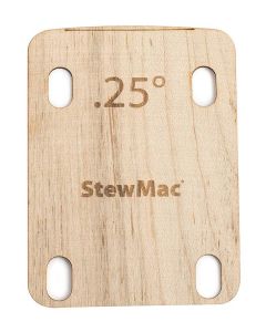 StewMac neck shim 0.25 degree for 4 bolt neck plate SM2135-025