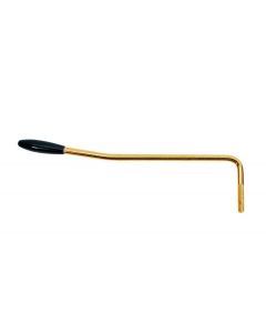 Stratocaster tremolo arm gold 6mm thread black tip TA-6-FGB
