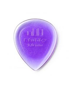 5x Dunlop stubby picks purple 2.00mm 474-R-200