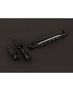 Les paul SG explorer style tailpiece aluminium black T-70-AB