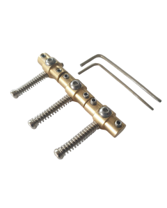 Telecaster guitar solid brass swivel bridge saddles set