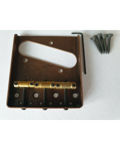 Telecaster vintage telecaster bridge relic antique bronze