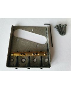 Telecaster vintage telecaster bridge relic antique chrome