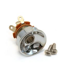 Telecaster electro socket chrome USA + switchcraft Jack + screws JP-9-C