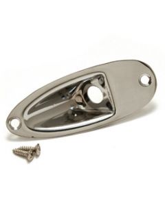 Stratocaster Jack ferrule chrome + screws JP-2-C