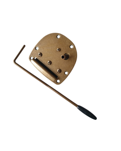 Jazzmaster & Jaguar guitar tremolo tailpiece unit relic antique brass