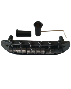 Jaguar Mustang Jazzmaster guitar bridge black fits fender