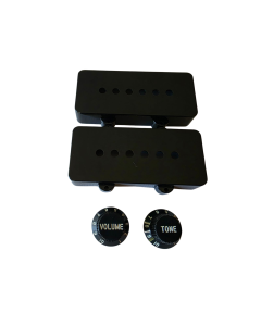 Jazzmaster covers and knobs set black