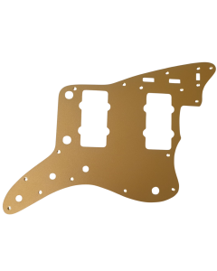 Jazzmaster 62 RI pickguard aluminum gold anodized fits Fender