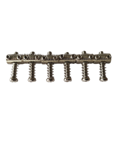 Jaguar Jazzmaster guitar threaded saddles set