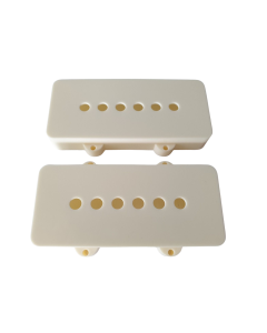 Jazzmaster 62 and 65 RI pickup covers off white set