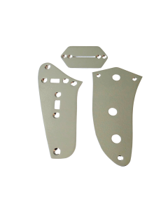 Johnny Marr Jaguar control plates and switch plate set chrome + screws