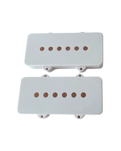 Jazzmaster 62 and 65 RI pickup covers white set fits Fender